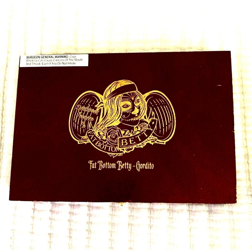 Fat Bottom Gordito Wooden Cigar Box